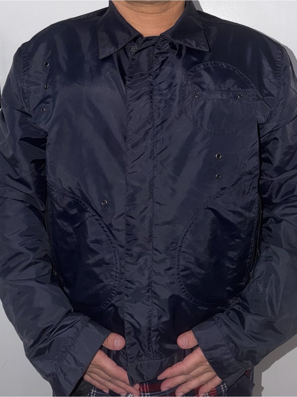 Moschino Navy Bomber Jacket
